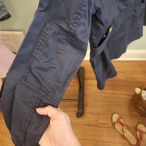 J. Crew Women's Downtown Field Jacket in Navy, Size M - Picture 8 of 9